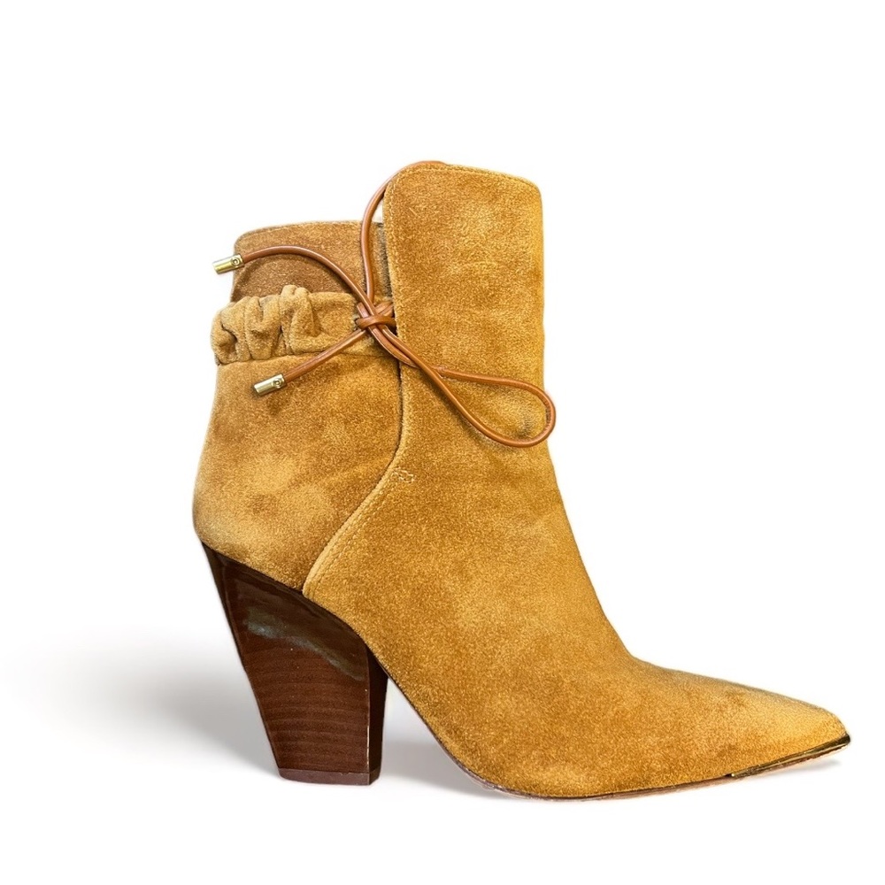 Tory Burch Lila Suede scrunch boots Size 6